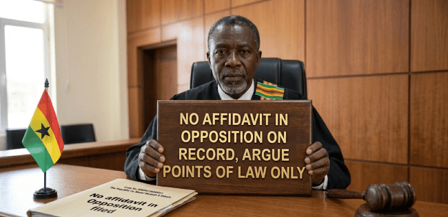 Failure to File Affidavits in Opposition: Meaning and Effect